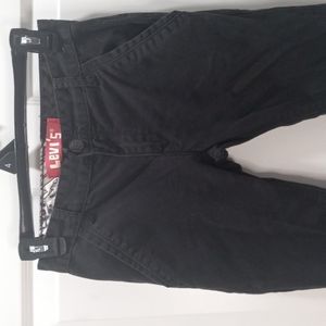 Levi's Black Boys Jeans Sz 12 Reg 26x26 1/2